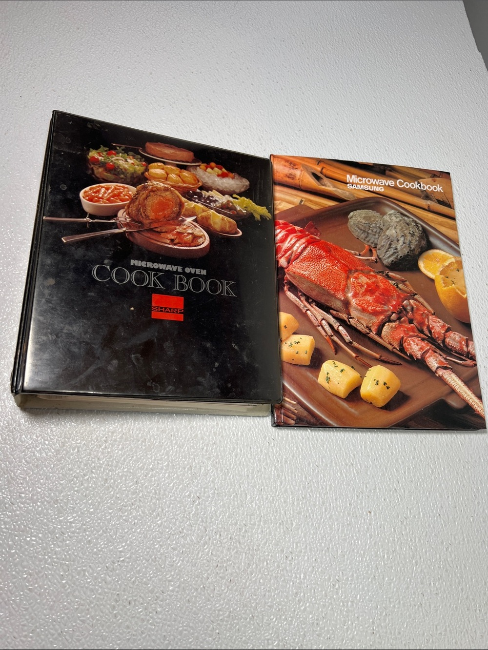 Microwave Oven Cook Books- by Samsung and Sharp Great condition